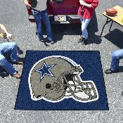 Dallas Cowboys Tailgater Rug - 5ft. x 6ft., Helmet Logo - Cowboys Helmet Logo, 5728