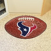 Houston Texans Football Rug - 20.5in. x 32.5in. - Bull Head Primary Logo, 5734