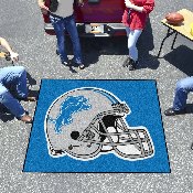 Detroit Lions Tailgater Rug - 5ft. x 6ft., Helmet Logo - Lions Helmet Logo, 5744