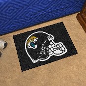 Jacksonville Jaguars Starter Mat Accent Rug - 19in. x 30in., Helmet Logo - Jaguars Helmet Logo, 5779