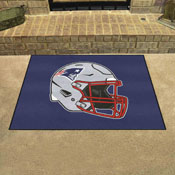 New England Patriots All-Star Rug - 34 in. x 42.5 in., Helmet Logo - Patriots Helmet Logo, 5796