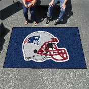 New England Patriots Ulti-Mat Rug - 5ft. x 8ft., Helmet Logo - Patriots Helmet Logo, 5802