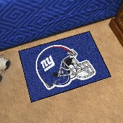New York Giants Starter Mat Accent Rug - 19in. x 30in., Helmet Logo - Giants Helmet Logo, 5807