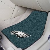 NFL - Philadelphia Eagles 2-piece Carpeted Car Mats 17