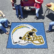Los Angeles Chargers Tailgater Rug - 5ft. x 6ft. - Bolt Primary Logo, 5853
