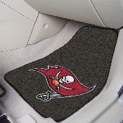 NFL - Tampa Bay Buccaneers 2-piece Carpeted Car Mats 17