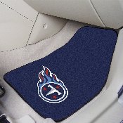 NFL - Tennessee Titans 2-piece Carpeted Car Mats 17