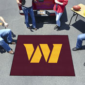 Washington Commanders Tailgater Rug - 5ft. x 6ft. - W Primary Logo, 5873