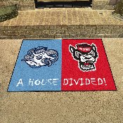 House Divided - North Carolina / NC State House Divided House Divided Rug - 34 in. x 42.5 in., 6003