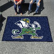Notre Dame Fighting Irish Ulti-Mat Rug - 5ft. x 8ft., Leprechaun, 6042