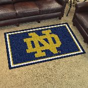 Notre Dame Fighting Irish 4ft. x 6ft. Plush Area Rug, 6273