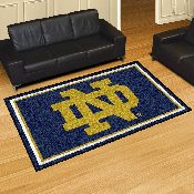 Notre Dame Fighting Irish 5ft. x 8 ft. Plush Area Rug, 6274