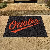 Baltimore Orioles All-Star Rug - 34 in. x 42.5 in. - "Orioles" Jersey Lettering, 6322