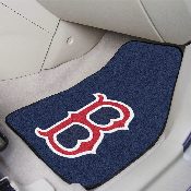 MLB - Boston Red Sox 2-piece Carpeted Car Mats 17"x27", 6333