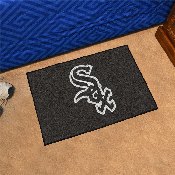 Chicago White Sox Starter Mat Accent Rug - 19in. x 30in. - Sox Primary Cap Logo, 6370