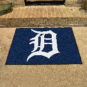 Detroit Tigers All-Star Rug - 34 in. x 42.5 in. - D Primary Cap Logo, 6378