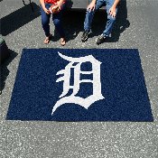 Detroit Tigers Ulti-Mat Rug - 5ft. x 8ft. - D Primary Cap Logo, 6383