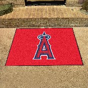 Los Angeles Angels All-Star Rug - 34 in. x 42.5 in. - A Primary Cap Logo, 6400