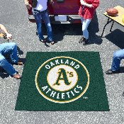 Oakland Athletics Tailgater Rug - 5ft. x 6ft. - Circular Athletics Primary Logo, 6412