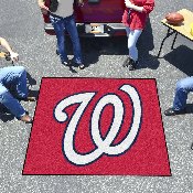 Washington Nationals Tailgater Rug - 5ft. x 6ft. - W Cap Logo, 6461