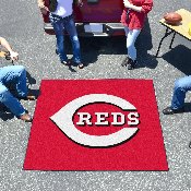 Cincinnati Reds Tailgater Rug - 5ft. x 6ft. - C Reds Primary Logo, 6476