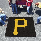 Pittsburgh Pirates Tailgater Rug - 5ft. x 6ft. - P Primary Cap Logo, 6499