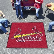 St. Louis Cardinals Tailgater Rug - 5ft. x 6ft. - Two Cardinals Jersey Lettering, 6507
