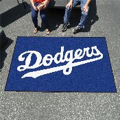 Los Angeles Dodgers Ulti-Mat Rug - 5ft. x 8ft. - "Dodgers" Jersey Lettering, 6528
