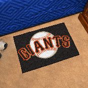 San Francisco Giants Starter Mat Accent Rug - 19in. x 30in. - Giants Baseball Primary Logo, 6548
