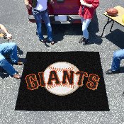 San Francisco Giants Tailgater Rug - 5ft. x 6ft. - Giants Baseball Primary Logo, 6622