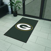 Green Bay Packers High-Traffic Mat with Durable Rubber Backing, AGS-6712