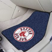 MLB - Boston Red Sox 2-piece Carpeted Car Mats 17" x 27", 6793