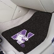 Northwestern Wildcats Front Carpet Car Mat Set - 2 Pieces, 6842