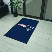 New England Patriots High-Traffic Mat with Durable Rubber Backing, AGS-6856