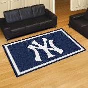 New York Yankees 5ft. x 8 ft. Plush Area Rug, 6962