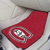 St. Cloud State Huskies Front Carpet Car Mat Set - 2 Pieces, 7043