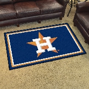 Houston Astros 4ft. x 6ft. Plush Area Rug, 7061