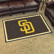 San Diego Padres 4ft. x 6ft. Plush Area Rug, 7079