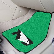 North Dakota Fighting Hawks Front Carpet Car Mat Set - 2 Pieces, 7169