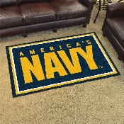 U.S. Navy 4ft. x 6ft. Plush Area Rug, 7190
