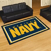 U.S. Navy 5ft. x 8 ft. Plush Area Rug, 7191