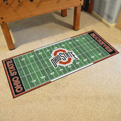Ohio State Buckeyes Field Runner Mat - 30in. x 72in., 7340