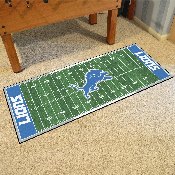 Detroit Lions Field Runner Mat - 30in. x 72in. - Lion Primary Logo, 7351
