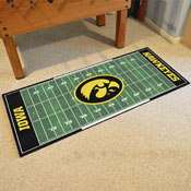 Iowa Hawkeyes Field Runner Mat - 30in. x 72in., 7542