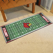 Louisville Cardinals Field Runner Mat - 30in. x 72in., 7547