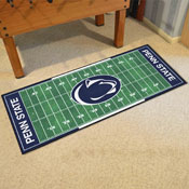 Penn State Nittany Lions Field Runner Mat - 30in. x 72in. - Nittany Lion Head Primary Logo & Wordmark, 7558