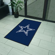 Dallas Cowboys High-Traffic Mat with Durable Rubber Backing, AGS-7762