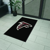 Atlanta Falcons High-Traffic Mat with Durable Rubber Backing, AGS-7774