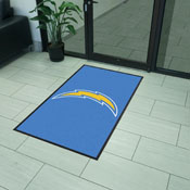 Los Angeles Chargers High-Traffic Mat with Durable Rubber Backing, AGS-7783