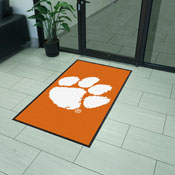 Clemson High-Traffic Mat with Durable Rubber Backing, AGS-7795